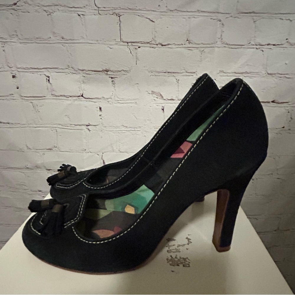 Marc Jacobs suede‎ tassel heels size 38/8
